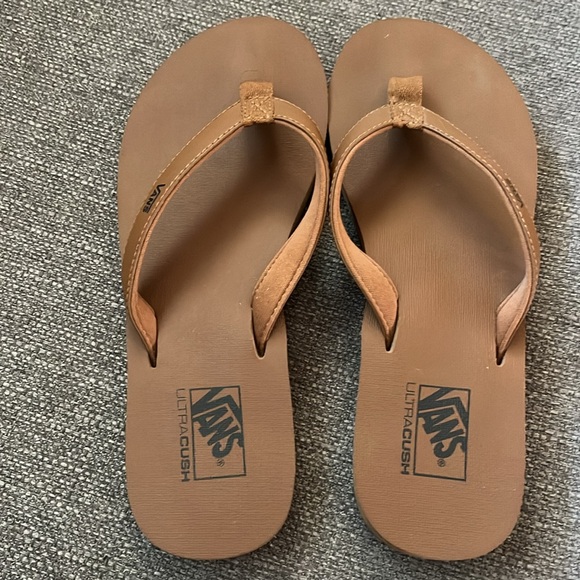 Vans brown flip flops - Picture 3 of 4